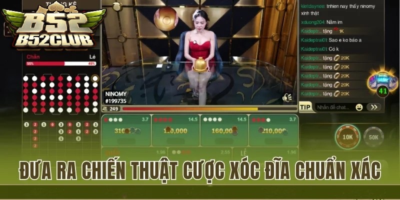 Xác định cửa cược và tỷ lệ trả thưởng Xóc Đĩa B52CLUB