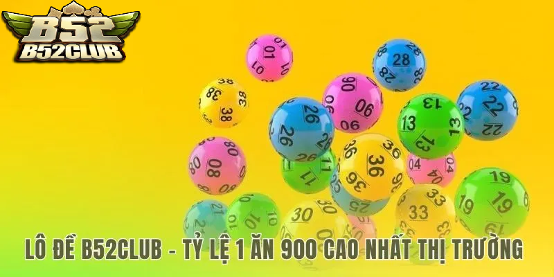 Tỷ lệ trả thưởng 1 ăn 900 mang đến quyền lợi vượt trội cho người chơi lô đề B52Club